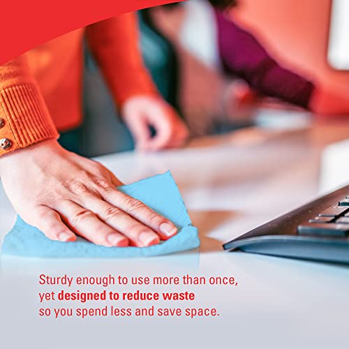 WypAll General Clean X60 Multi-Task Cleaning Cloths (34965), Jumbo Roll, Blue, 1,100 Sheets / Roll, 1 Roll / Case Wypall