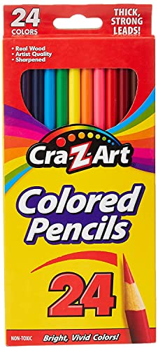 Cra-Z-art Colored Pencils, 24 Count (10403) Cra-Z-Art