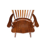 International Concepts Solid Wood Rocker, Espresso IC International Concepts
