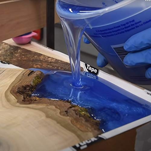 TotalBoat ThickSet Deep Pour Epoxy Resin Kit (1.3 Gallon) - Crystal Clear Thick Pour Resin for Art, Casting, Epoxy River Tables, Live Edge Slabs, TotalBoat