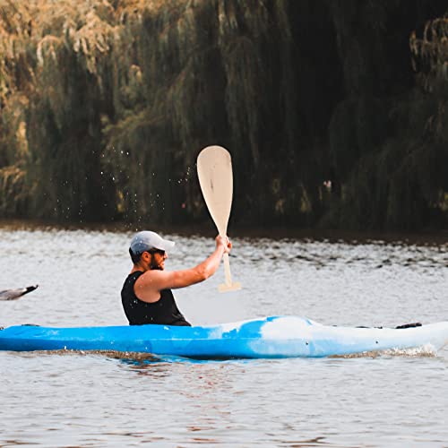 BESPORTBLE 21.5 inch Wooden Paddle, Unfinished Wooden Paddle Unfinished Solid Pine Wood Paddles for Nautical Craft Projects and DIY Home Decoration BESPORTBLE