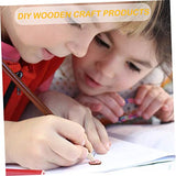 75 Pcs owl Wood Chips Wooden Cutouts Wood Cutouts to Paint Plywood Wooden Owl Wood Slices for Crafts Wood Coasters Unfinished Wood Crafts Kids Crafts FAVOMOTO