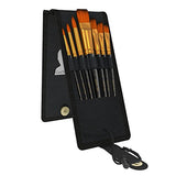 LorDac Arts Paint Brush Set, 7 Artist Brushes for Painting with Acrylic, Gouache, Oil and Watercolor. Professional Art Quality on Canvas, Wood, Face LorDac Arts