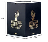 Suck UK Skeleton Hand Ring Holder & Jewelry Stand Earring Organizer & Necklace Holder For Gothic Decor Halloween Decorations & Bedroom Accessories Suck UK