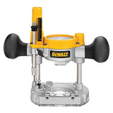DEWALT Plunge Base For Compact Router, Steel Rods for Smooth Plunge Stroke (DNP612) DEWALT