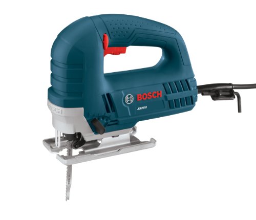 BOSCH JS260 120-Volt Top-Handle Jigsaw,Blue,6.0 Amp - WoodArtSupply