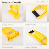 Homaisson 2 Pcs Plasterboard Carriers, Plastic Drywall Carrying Handles, Panel Carrier Tool with 80KG Load-Bearing Capacity, Non-slip Plywood Lifting Homaisson