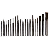 Mayhew Tools 61019 Punch and Chisel Set, Black Oxide Finish, 19-Piece Mayhew Tools