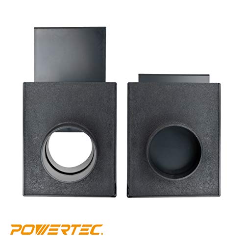 POWERTEC 70133-P6V 2-1/2-Inch Blast Gate for Dust Collector, Dust Collection Fittings, 6 PK POWERTEC