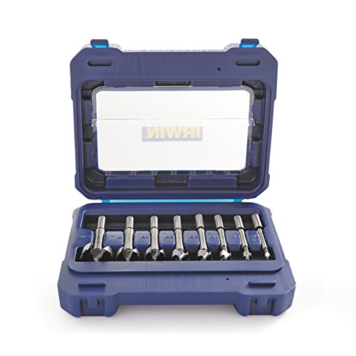 IRWIN Marples Forstner Bit Set, Wood Drilling, 8 Piece (1966892) - WoodArtSupply