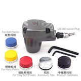 Pneumatic Automatic Palm Of Speed Air Hammer Scaler Handheld Air Chipping Hammer Tool for Pressure rubber/Car Tire Mending Fixing with 5 Tips WILIN