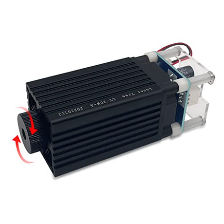 LASER TREE Laser Engraver Module, 20W Laser Engraving Cutting Module, 4W Optical Power Laser Head, Adjustable Focal, 450nm Laser Head for Laser LASER TREE