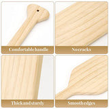 Caydo 15 Inch Unfinished Wooden Paddle, Solid Pine Wood Paddle, Smooth DIY Sorority Paddle for Art Crafts, Wall Decoration Caydo