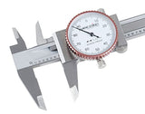 Accusize Industrial Tools 0-4 inch by 0.001 inch Precision Dial Caliper, Stainless Steel, in Fitted Box, P920-S214 Accusize Industrial Tools