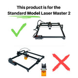 Stackable Laser Engraver Feet - Raise Your Laser Master 2 Using Popular Children's Stackable Bricks - Perfect for Rotary Accessories, Raised Cutting King Gubby