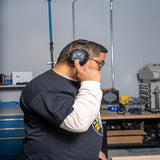 Klein Tools AESEM1 Hearing Protection Safety Earmuffs with Bluetooth Technology, NRR 20dB, 70-Hour Runtime Klein Tools