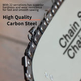 12 Inch Chainsaw Attachment for Angle Grinder, Electric Chain Saw Converter Accessories for Wood Cutting Applicable Angle Grinder 5/8”-11 Thread ABOR T TOVIA