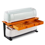 Duryeo Tabletop Solid Wood Stacker with Storage Drawers, Organizer Stand to Keep Cricut Craft Cutting Machines, Accessories and Other Supplies Duryeo