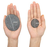 Markdang 40 Pcs Large Rocks for Painting 25pcs 2-3” & 15pcs 3-4” River Rocks for Painting Natural Flat & Smooth Rocks for Painting for Kids & Adult Markdang