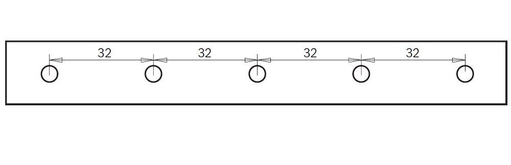 CMT333-325 Boring Head with 5 Adaptors for System 32 - WoodArtSupply