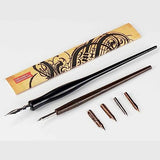 Speedball Sketching Pen Set - 2 Penholders w/ 6 Pen Tips Speedball