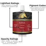 MyArtscape Acrylic Paint Set - 72 x 21ml Tubes with 3 Paint Brushes Art Supplies - Heavy Body Acrylic Paint Ideal Painting Kits for Adults MyArtscape