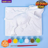 Made By Me Dino Wall Art, 3D Wall Hanging, Resin, T-Rex, Dinosaur, Acrylic Paint by Horizon Group USA Made By Me