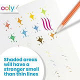 Ooly Scented Yummy Yummy Glitter Gel Pens Set of 12 Pens (New Gen) - Scented Glitter Pens for Kids, Adults, Art Supplies and Stationary Supplies Ooly