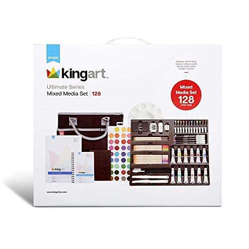 KINGART Ultimate Series Mixed Media Set - Set of 128 KINGART