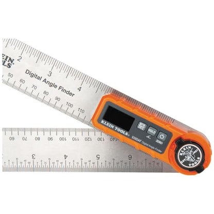 Klein Tools 935DAF Digital Angle Finder, Precision Measurements, Miter Saw Protractor Angle Calculation and Portable Design - WoodArtSupply