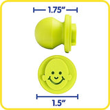 READY 2 LEARN Easy Grip Dough and Paint Stampers - Emotions - Set of 12 - Rubber Stamps for Ages 2+ - Crafts and Social Emotional Learning - Washable READY 2 LEARN