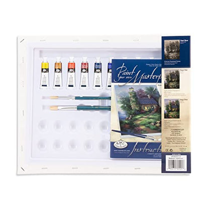 Royal & Langnickel Paint Your Own Masterpiece Painting Set, Romantic Lighthouse - WoodArtSupply