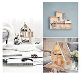 ilauke Unfinished Wood Pieces 50 Pcs 4 Inch Wood Square Blank Natural Wood Slices Wooden Squares Cutouts for Crafts Wood Burning Painting Staining ilauke