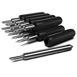 Hadwoer Cutting Blades Compatible with Explore Air/Air 2/Explore Air 3, 10PCS Premium Fine Point Blade Compatible with Maker/Maker 3 Cutting Machines Hadwoer