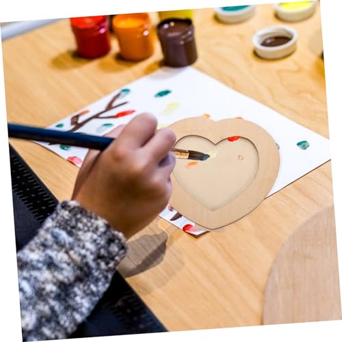 BESPORTBLE 2pcs Blank Wooden Picture Frame Wooden Photo Frame Wood Photo Frame Unfinished Picture Frame Wooden DIY Photo Frame DIY Picture Frame BESPORTBLE