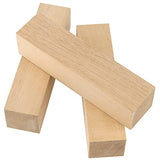 MANCHAP 32 PCS Basswood Carving Blocks Set, 2 Sizes Soft Solid Unfinished Wood Whittling Blocks, Balsa Wood Blocks for Carving and Whittling, 4x1x1 MANCHAP