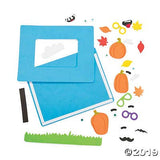 Funny Face Pumpkin Photo Frame Craft Kit - 12 - Crafts for Kids and Fun Home Activities Fun Express