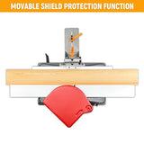 Hoteche 6-Inch Spiral Benchtop Jointer - 10.6-Amp Wood Jointer Machine Hoteche