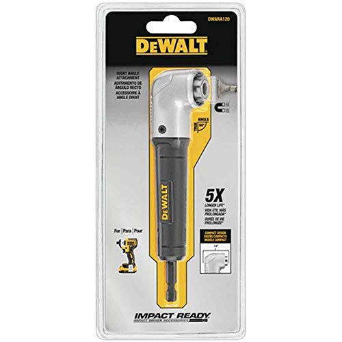 DEWALT Right Angle Attachment, Impact Ready, 1.5" (DWARA120) DEWALT