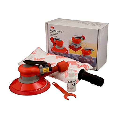 Cubitron II 3M Self-Generated Vacuum Random Orbital Sander 20208, 6 in, 5/16 in Orbit, 1 per case Cubitron II