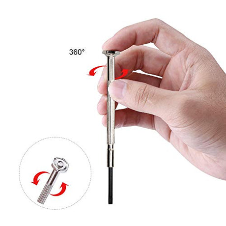 11PCS Mini Precision Screwdriver Set, Small Screwdriver Set for Electronics, Toys, Computer, Watch Repair KALIM