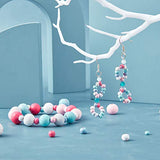 PandaHall 5000pcs 4~5mm Small Unfinished Wood Beads, Natural Wooden Beads Round Spacer Beads Smooth Beads for Bracelet Necklace Jewelry and Crafts PH PandaHall