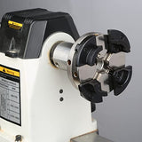 VINWOX SCR4-4NV-SET 4” Wood Lathe Scroll Chuck Set, 4-Jaw Self-Centering Chuck Set, with Nickle electric Coating Chuck Body & 1"x8TPI thread & VINWOX