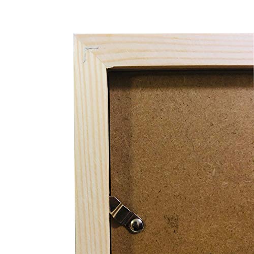 8x8 Photo Frame Solid Wood Frame Square 8x8 Picture Frame. Environmental Protection, no Paint. Protection Panel Plastic Material. Wall or Tabletop