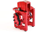 GTBRacing CNC Aluminum Center Differential Diff Mount & Adjustable Calipers Version for 1/5 RC Car Losi MTXL Upgrade Parts (Red) GTBRacing