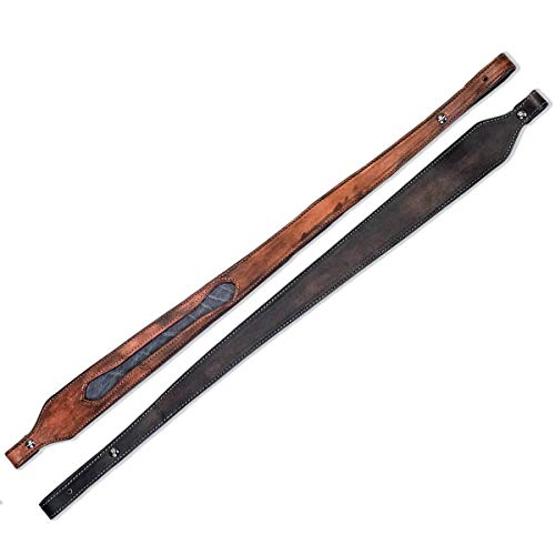 SLC Leather Rifle Sling Kit, Tooling Pattern and Instructions Included, Adjustable Strap to Fit Most Rifles - WoodArtSupply