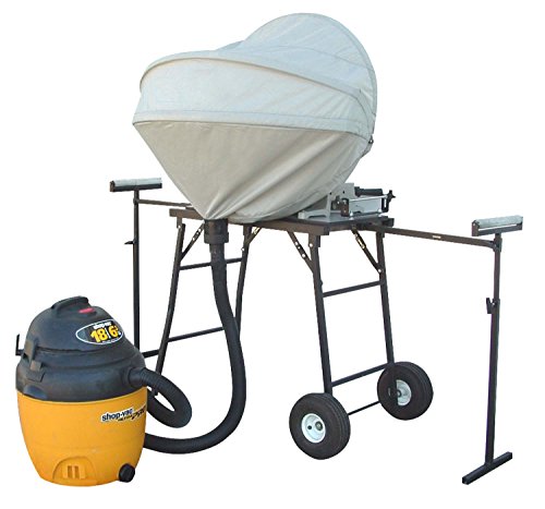 Rousseau 5000 Dust Solution for Miter Saws, Silver Rousseau