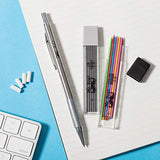 Mr. Pen- Mechanical Pencil, Metal, 2mm for Drafting, Drawing, Lead Holder, Thick Mechanical Pencil Mr. Pen