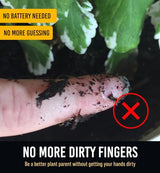 GROWIT Soil Moisture Meter for Plants - Plant Moisture Meter for House Plants | Hydrometer for Plants | Plant Moisture Meter Houseplants | Water Craft911