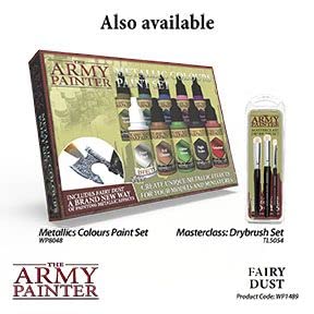 The Army Painter Fairy Dust Warpaint - Acrylic Non-Toxic Heavily Pigmented Water Based Paint for Tabletop Roleplaying, Boardgames, and Wargames The Army Painter